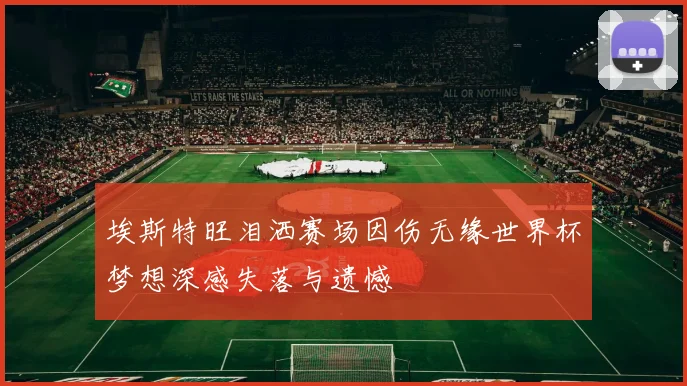 埃斯特旺泪洒赛场因伤无缘世界杯梦想深感失落与遗憾